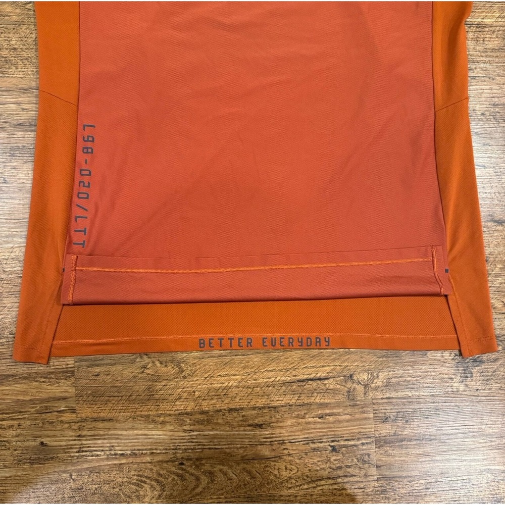 Lululemon Orange Textured Training Perfromance Gy… - image 4